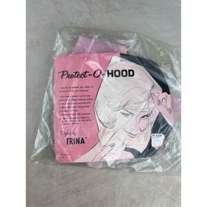 Vintage 1950s Hair Bonnet Net Protect-O-Hood NOS